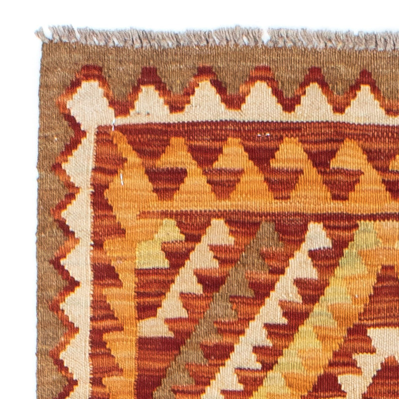 Loper Kelim tapijt - Oosters - 231 x 62 cm - bruin