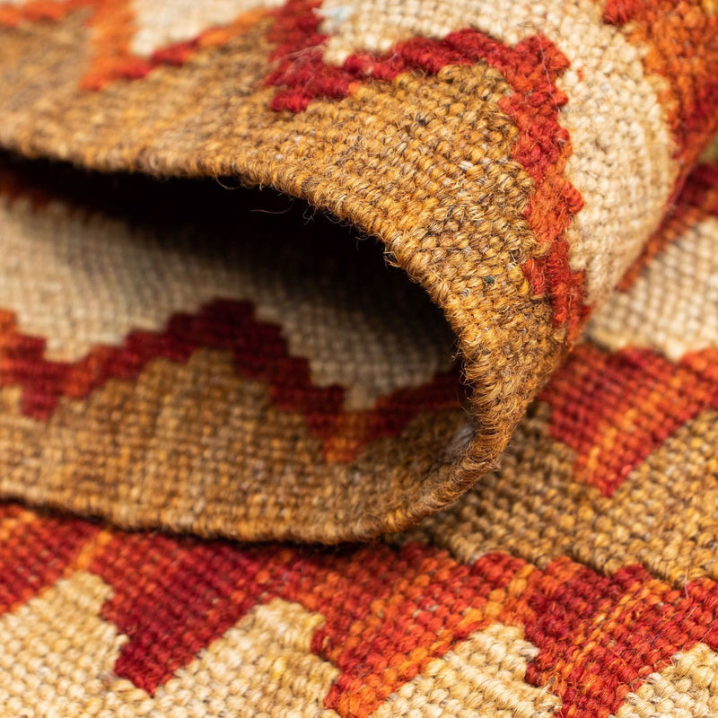 Loper Kelim tapijt - Oosters - 231 x 62 cm - bruin