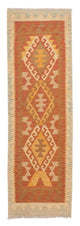 Kilim Maimana Tapijt 200x60cm - Wollen tapijt