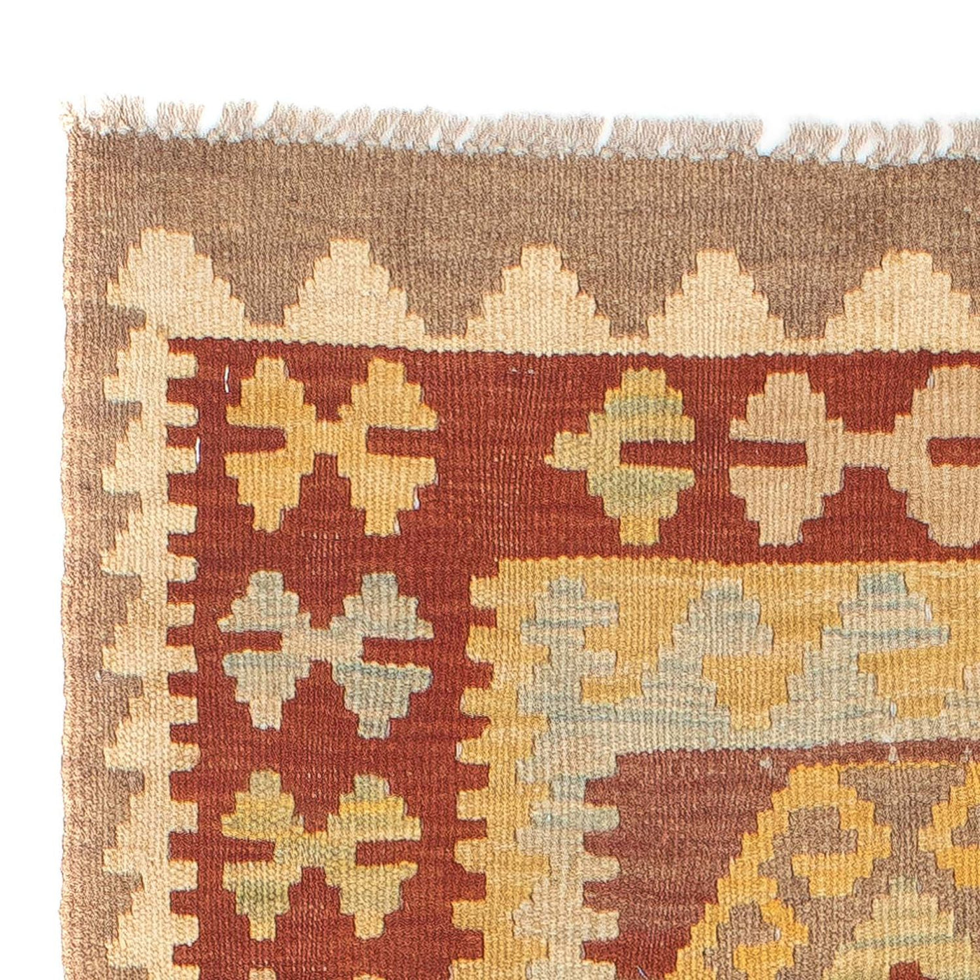 Kilim Maimana Tapijt 210x69cm - Wollen tapijt