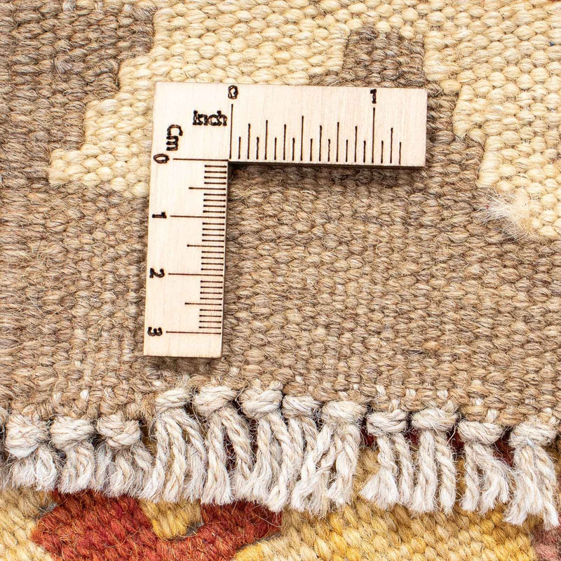 Loper Kelim tapijt - Splash - 210 x 69 cm - veelkleurig