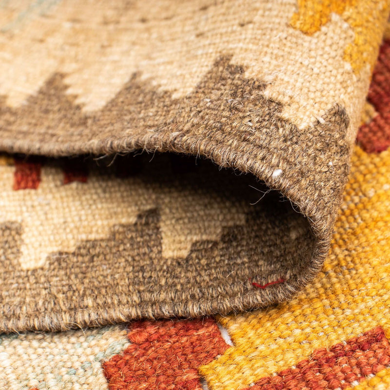 Loper Kelim tapijt - Oosters - 197 x 70 cm - beige