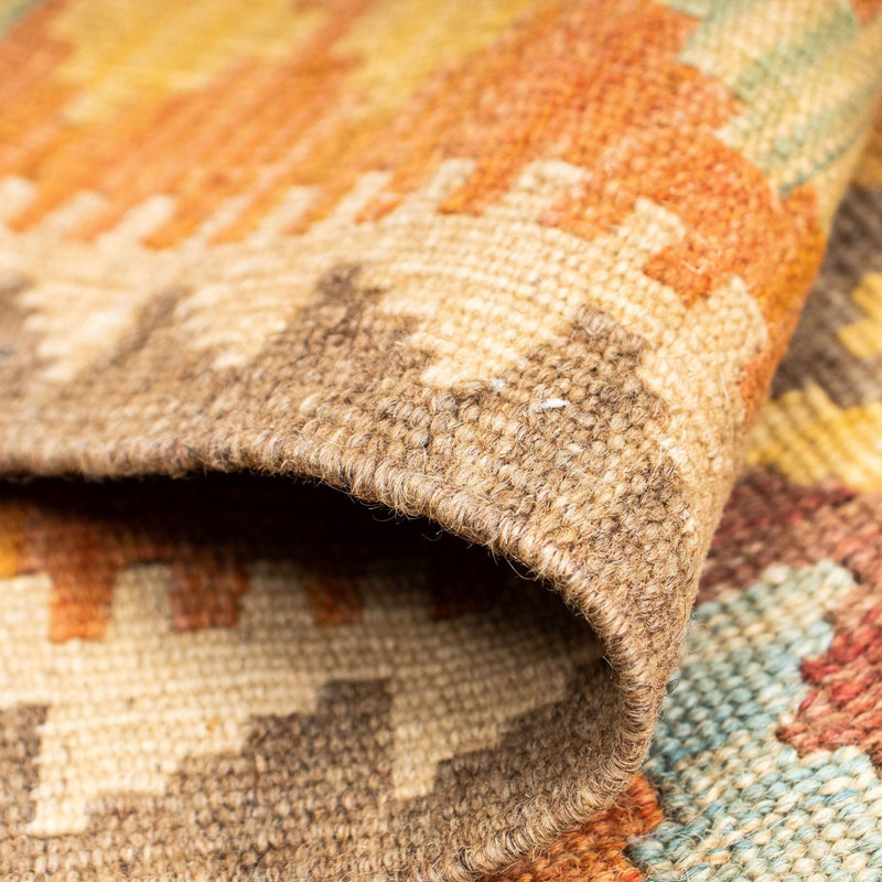 Loper Kelim tapijt - Oosters - 209 x 71 cm - goud