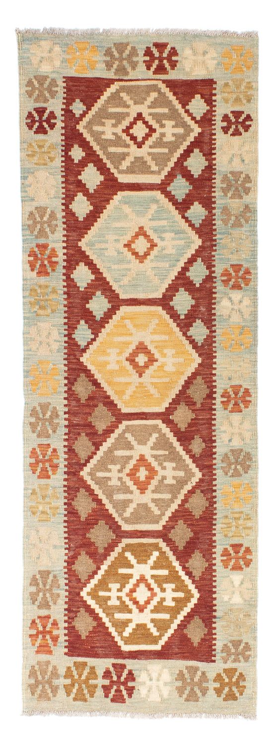 Loper Kelim tapijt - Oosters - 203 x 70 cm - beige