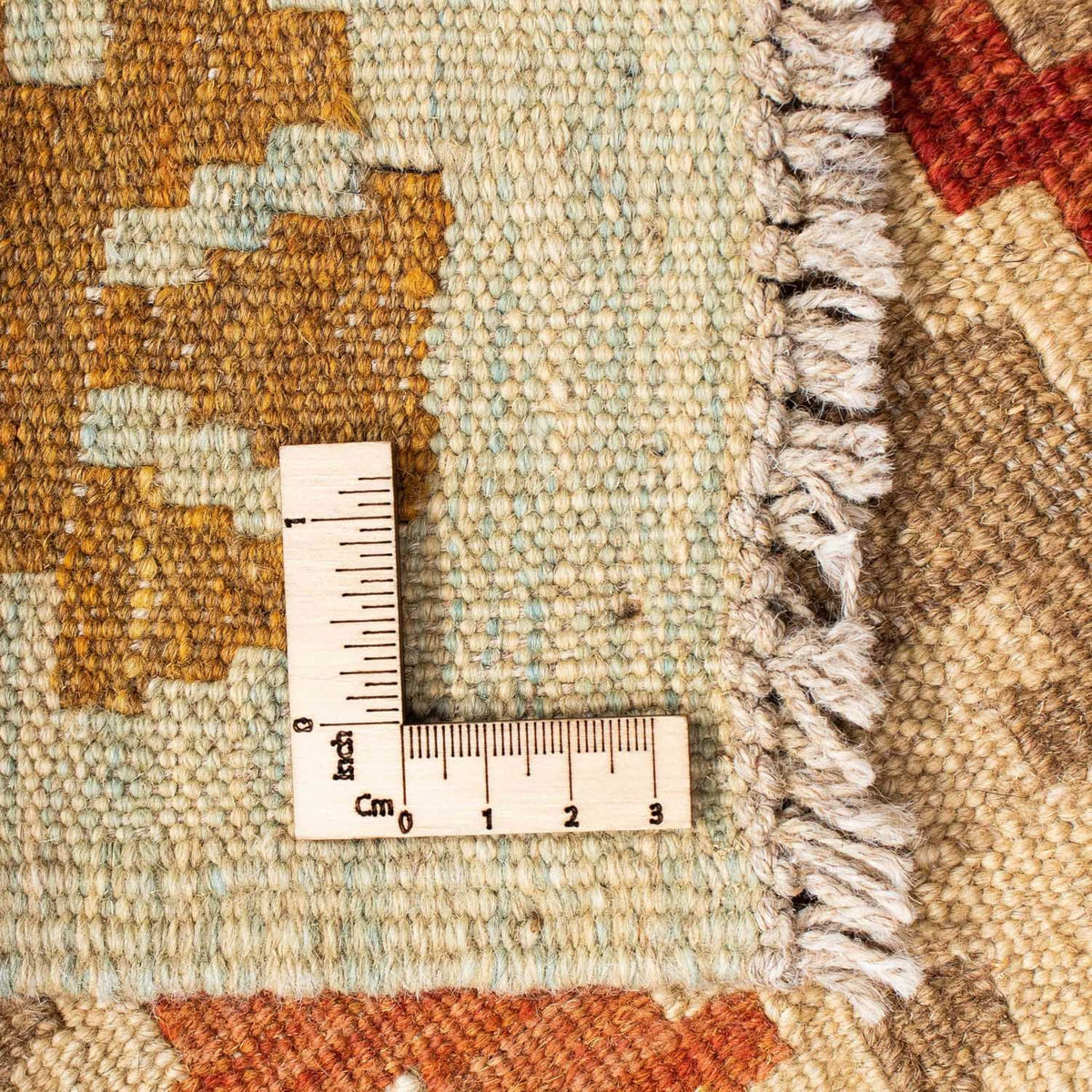 Loper Kelim tapijt - Oosters - 203 x 70 cm - beige