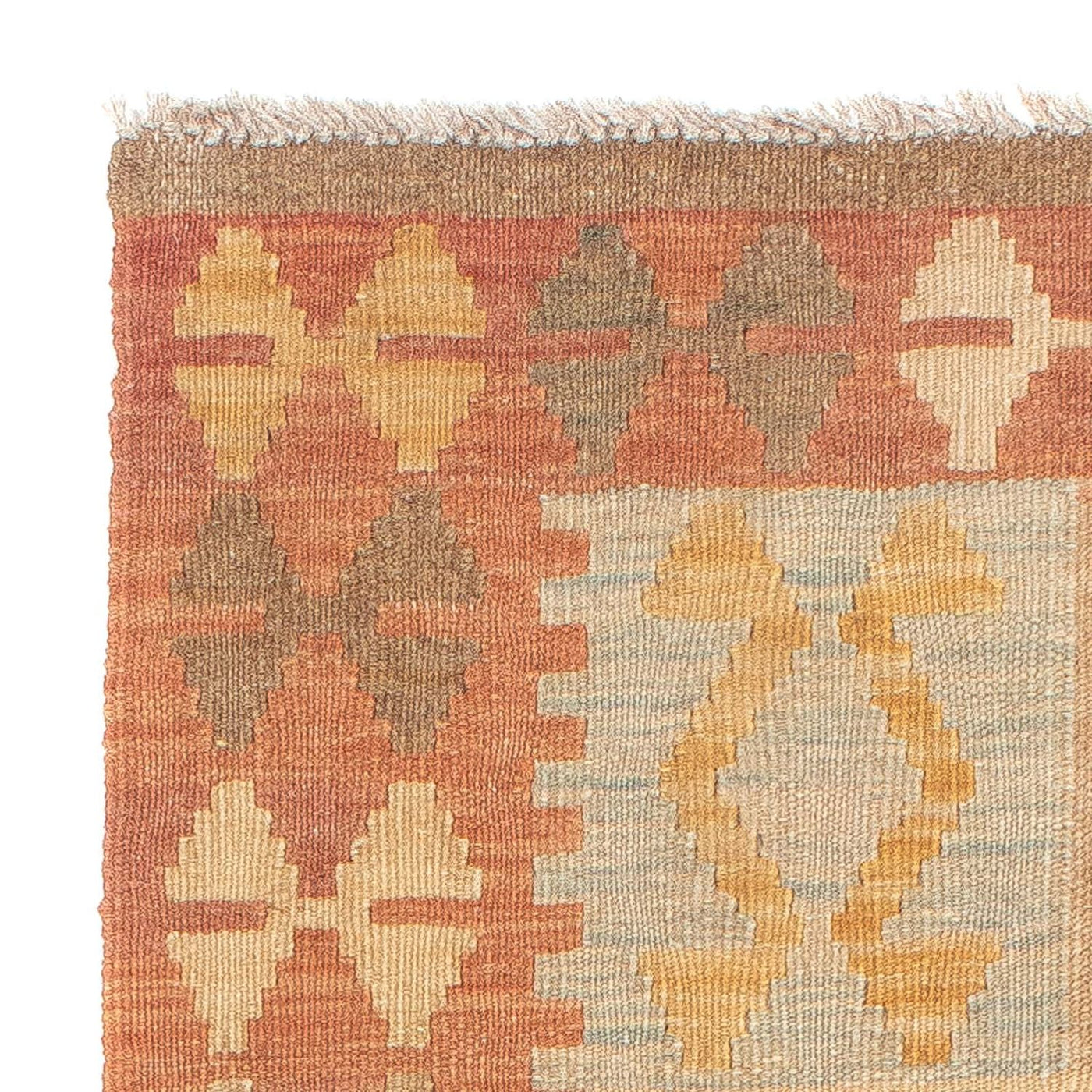 Kilim Maimana Tapijt 206x61cm - Wollen tapijt