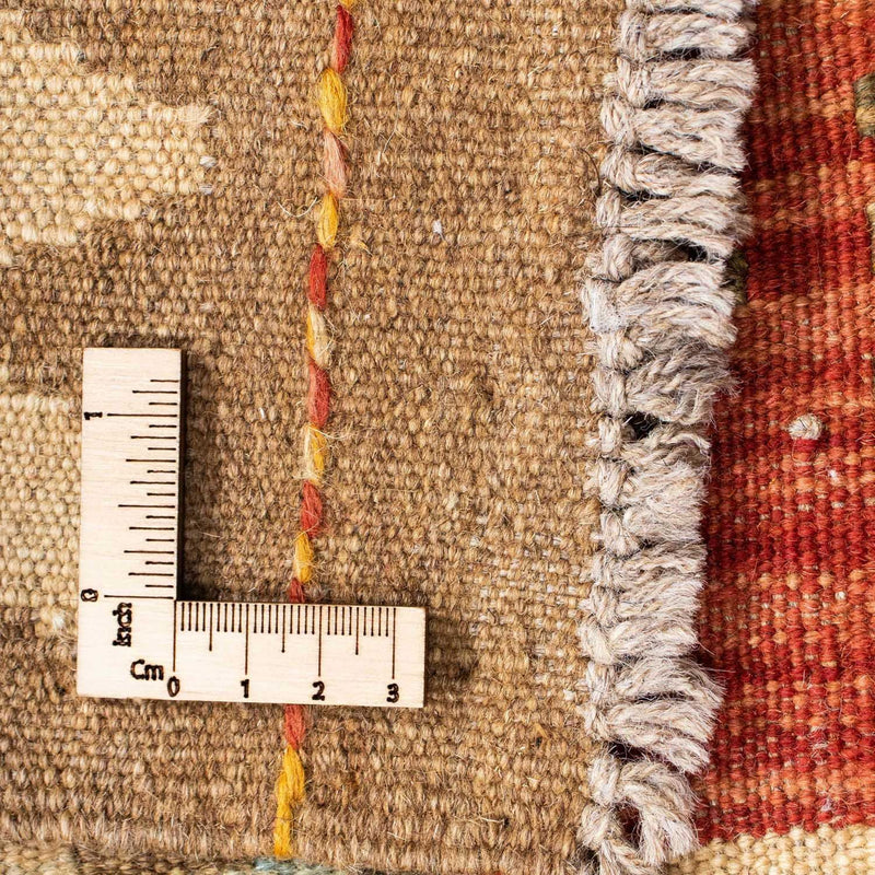 Loper Kelim tapijt - Oosters - 199 x 67 cm - lichtbruin