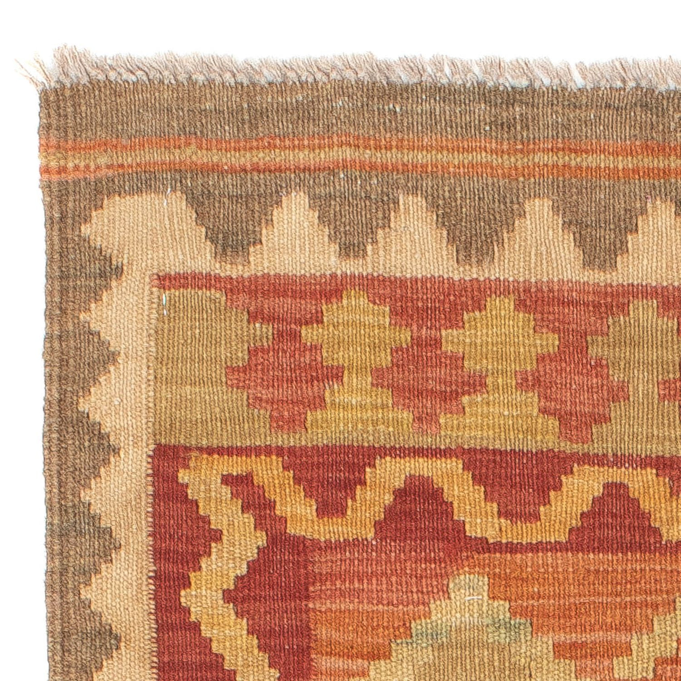 Kilim Maimana Tapijt 198x68cm - Wollen tapijt