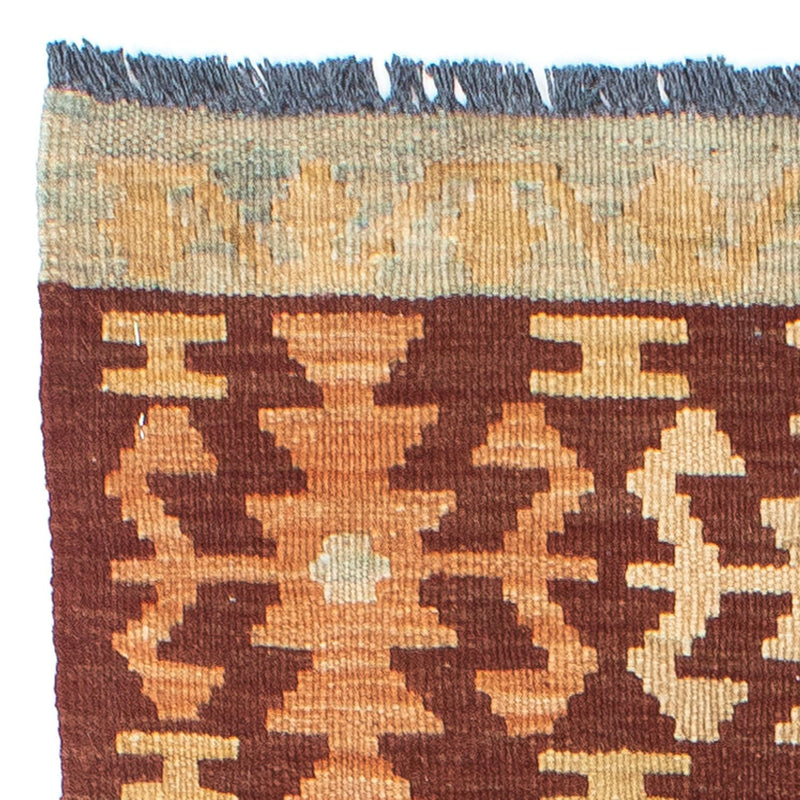 Loper Kelim tapijt - Oosters - 209 x 72 cm - veelkleurig