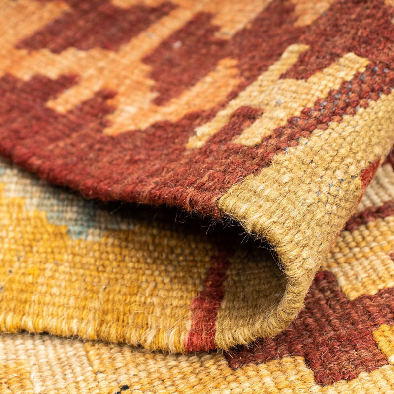 Loper Kelim tapijt - Oosters - 209 x 72 cm - veelkleurig