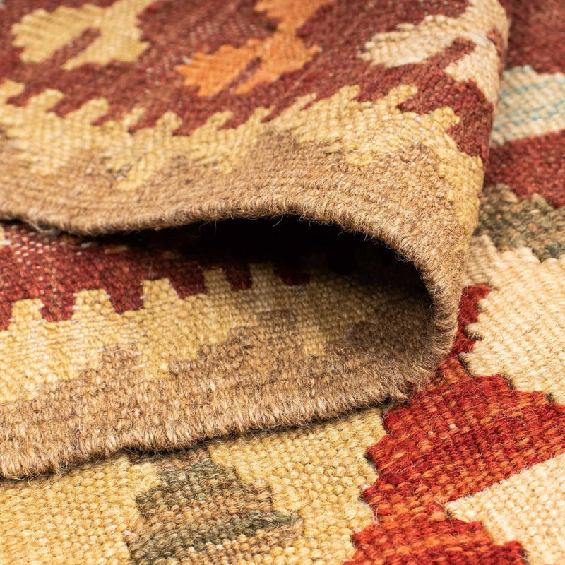 Loper Kelim tapijt - Oosters - 192 x 76 cm - bruin