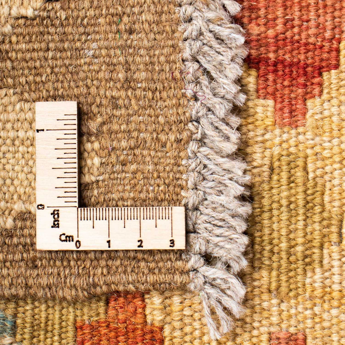 Loper Kelim tapijt - Oosters - 195 x 74 cm - beige