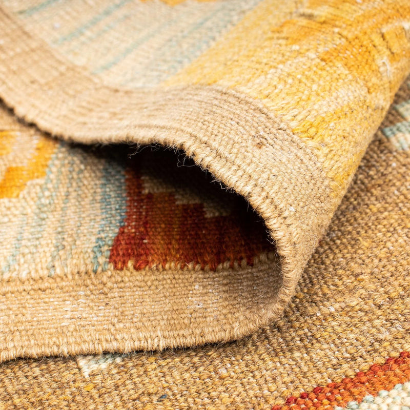 Loper Kelim tapijt - Oosters - 207 x 77 cm - beige