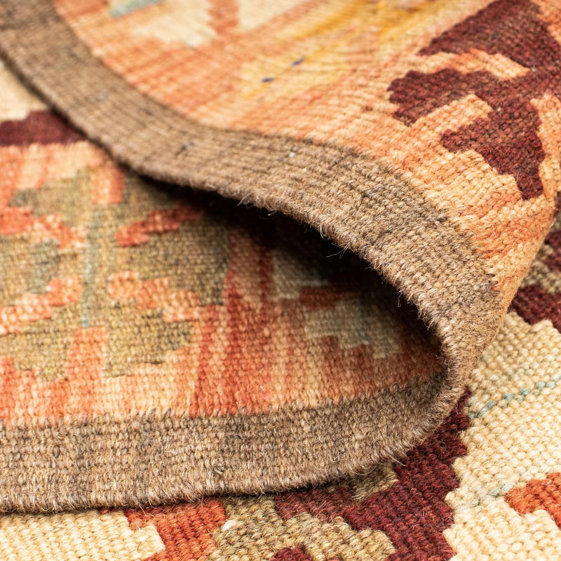 Loper Kelim tapijt - Oosters - 204 x 71 cm - beige