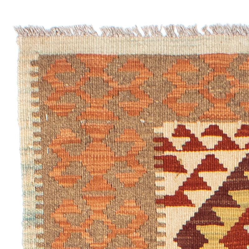 Loper Kelim tapijt - Oosters - 199 x 77 cm - beige