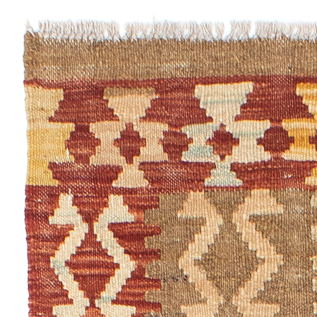 Loper Kelim tapijt - Oosters - 187 x 71 cm - roest