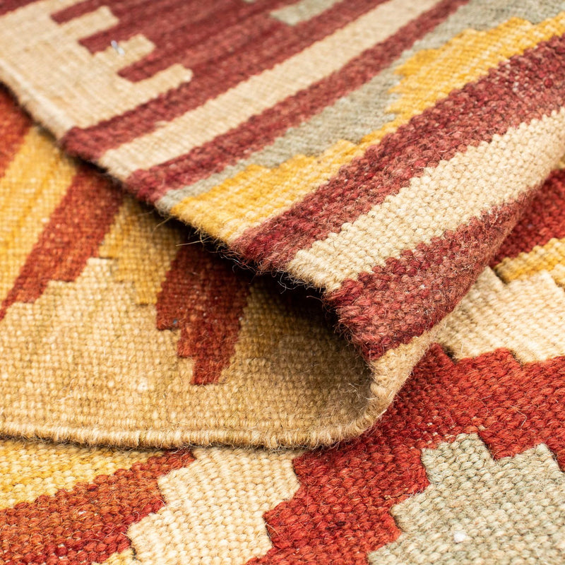 Loper Kelim tapijt - Oosters - 207 x 74 cm - beige