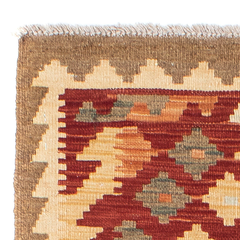 Loper Kelim tapijt - Oosters - 195 x 74 cm - roest