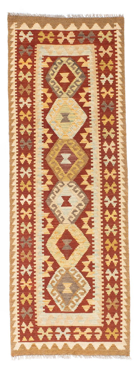 Loper Kelim tapijt - Oosters - 206 x 71 cm - beige
