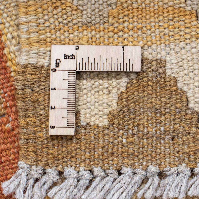 Loper Kelim tapijt - Splash - 194 x 65 cm - veelkleurig