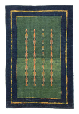 Gabbeh tapijt - Perzisch - 184 x 122 cm - groen