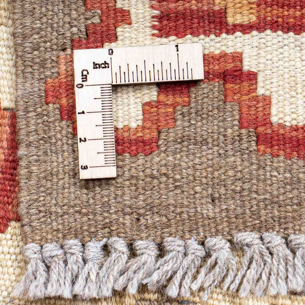 Loper Kelim tapijt - Splash - 193 x 66 cm - veelkleurig