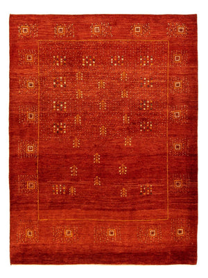 Gabbeh Tapijt - Loribaft Perzisch - 202 x 152 cm - donkerrood