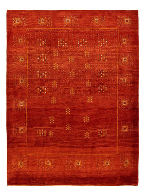 Gabbeh Tapijt - Loribaft Perzisch - 202 x 152 cm - donkerrood
