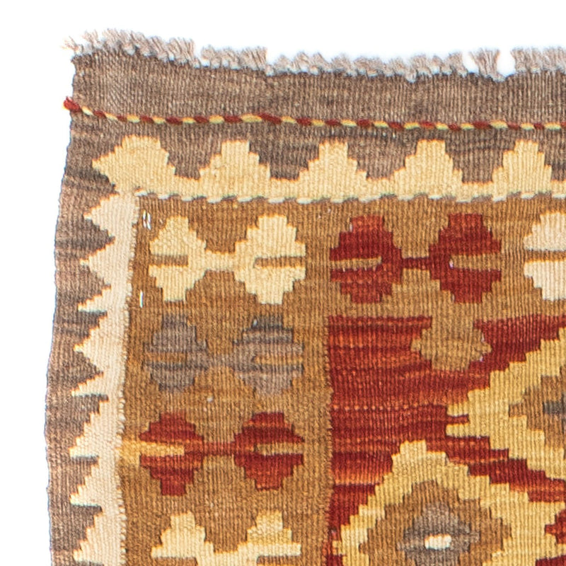 Loper Kelim tapijt - Oosters - 194 x 67 cm - roest