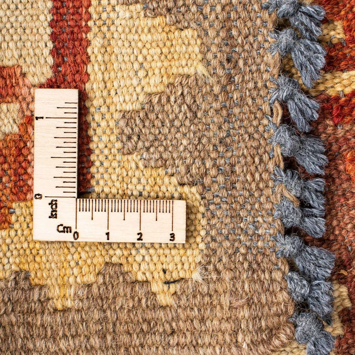 Loper Kelim tapijt - Oosters - 210 x 68 cm - beige