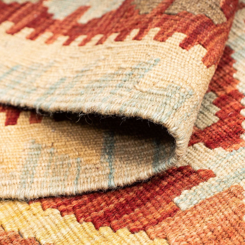 Loper Kelim tapijt - Oosters - 202 x 74 cm - rood