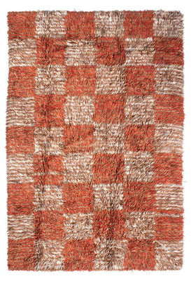 Hoogpolig tapijt - 289 x 199 cm - veelkleurig