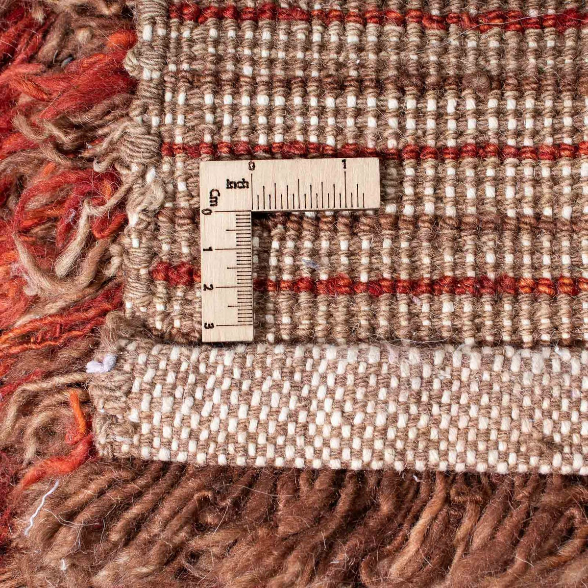 Hoogpolig tapijt - 289 x 199 cm - veelkleurig