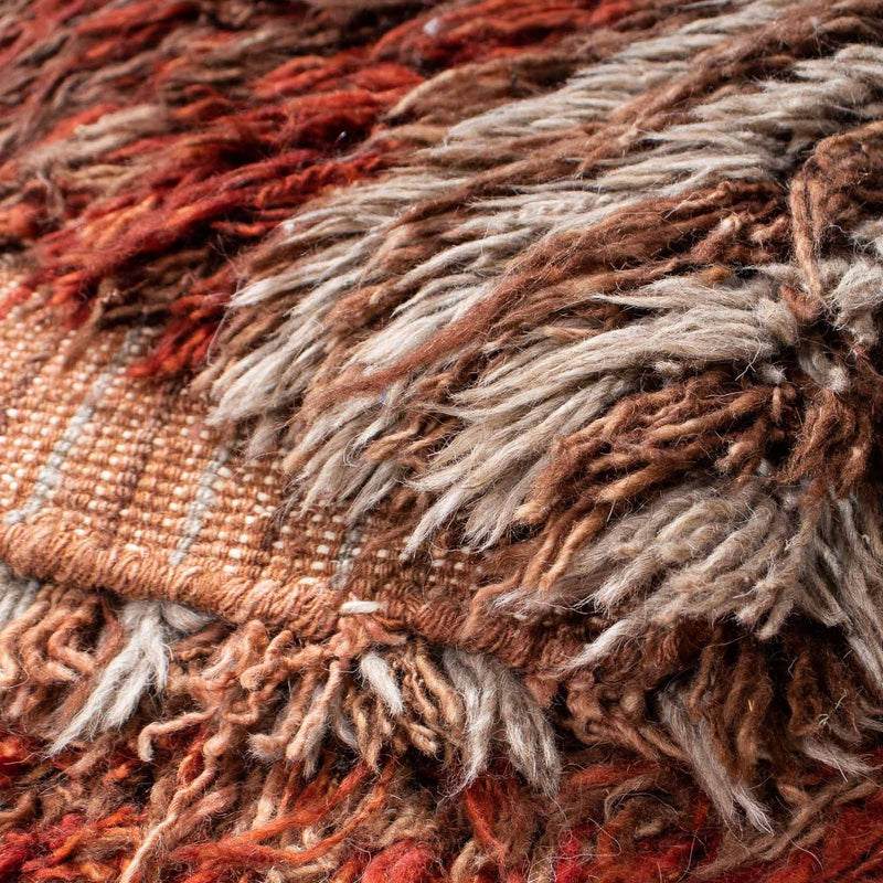 Hoogpolig tapijt - 287 x 203 cm - veelkleurig