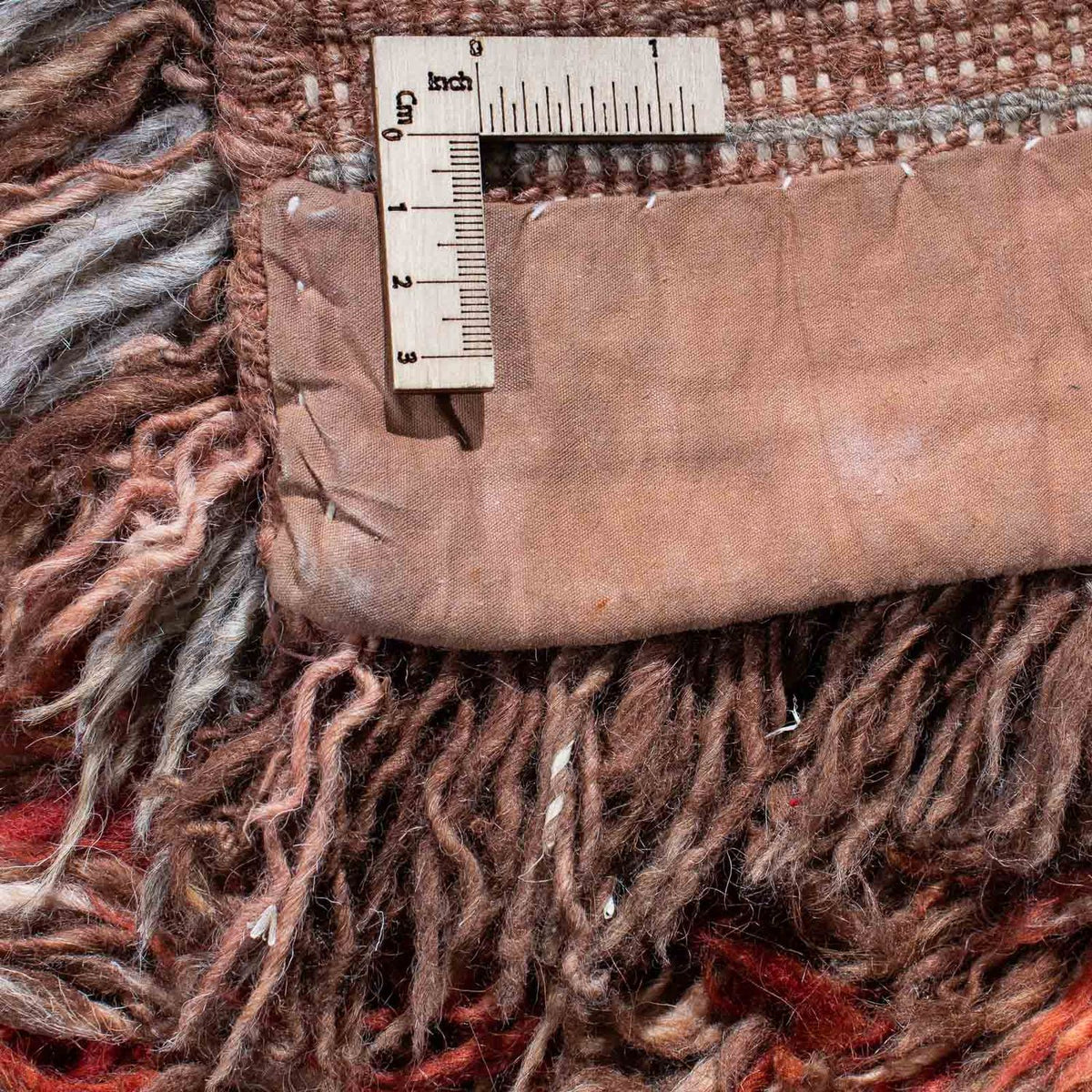 Hoogpolig tapijt - 287 x 203 cm - veelkleurig