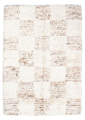 Hoogpolig tapijt - 243 x 172 cm - beige