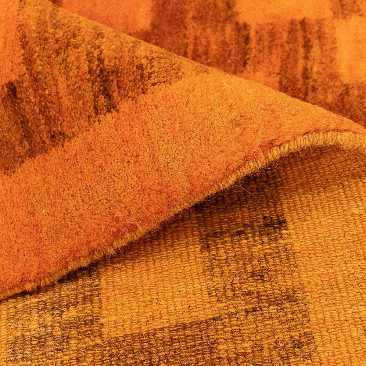 Gabbeh tapijt - Indus - 123 x 79 cm - oranje