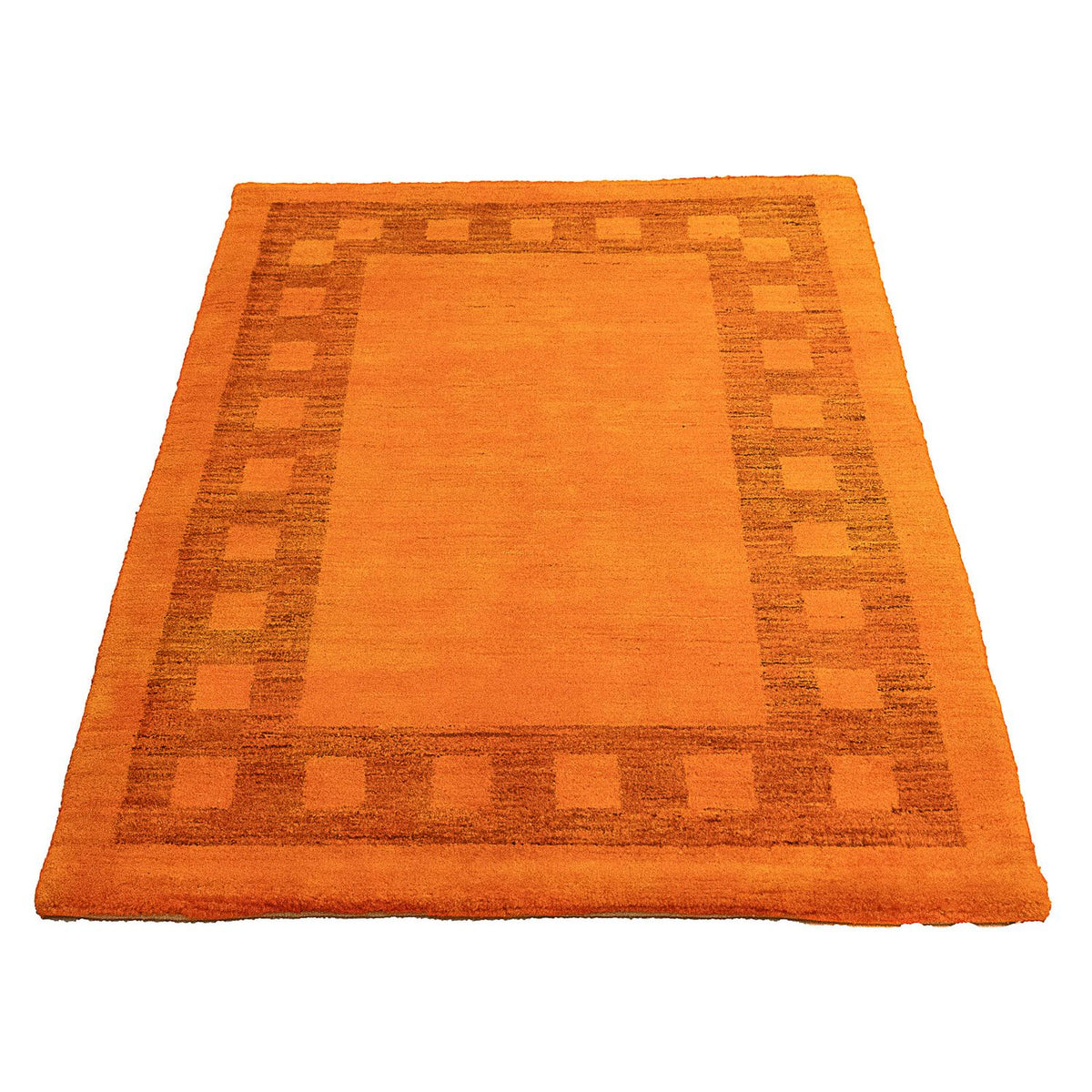 Gabbeh tapijt - Indus - 123 x 79 cm - oranje
