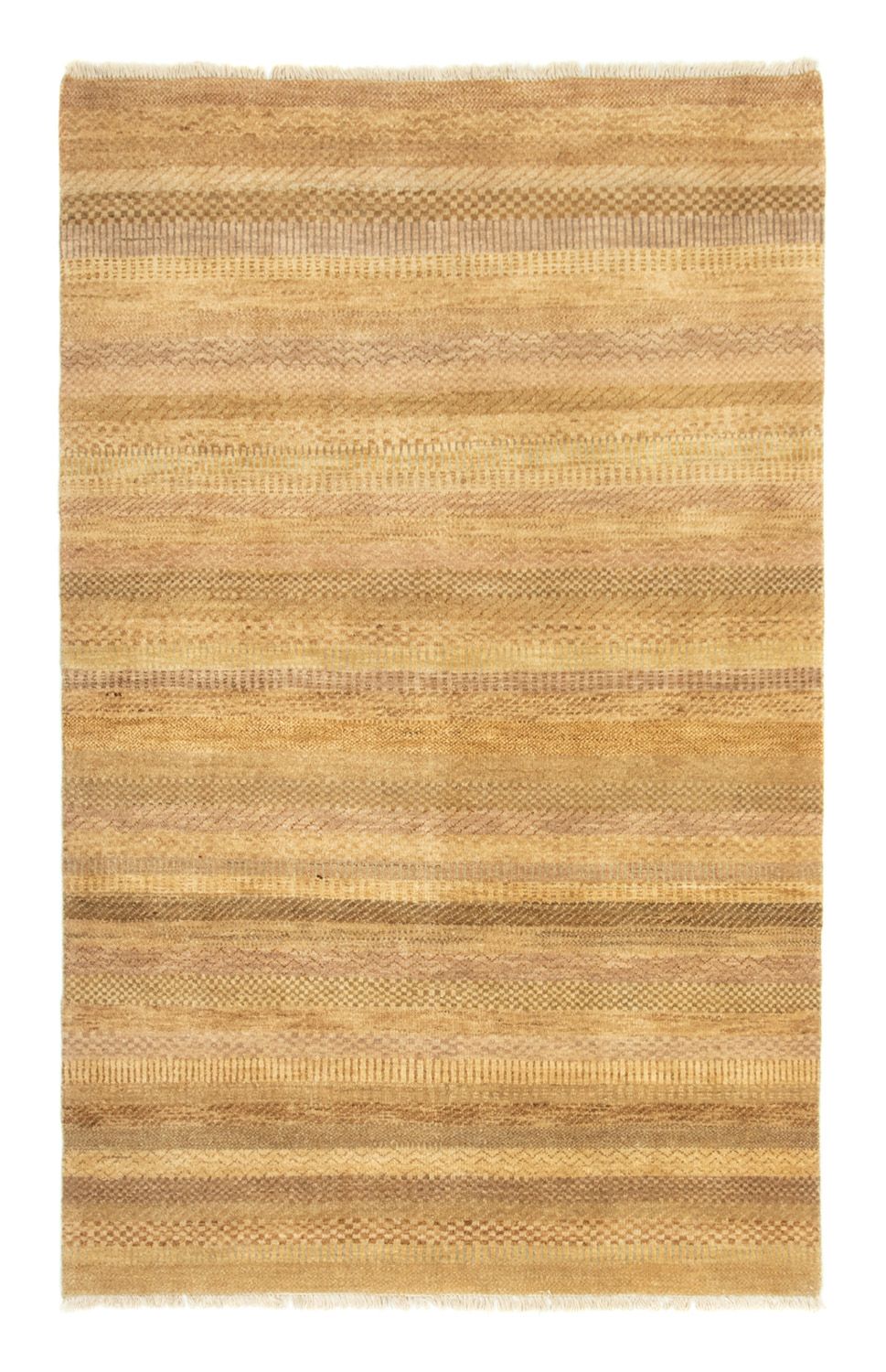 Gabbeh tapijt - Indus - 192 x 124 cm - lichtbruin