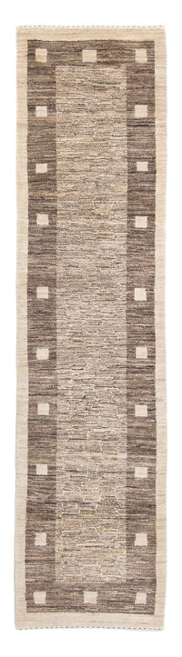 Loper Gabbeh tapijt - Perzisch - 300 x 74 cm - beige