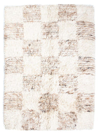 Hoogpolig tapijt - 252 x 172 cm - beige