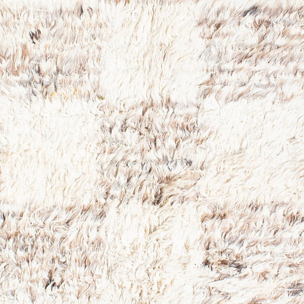 Hoogpolig tapijt - 252 x 172 cm - beige