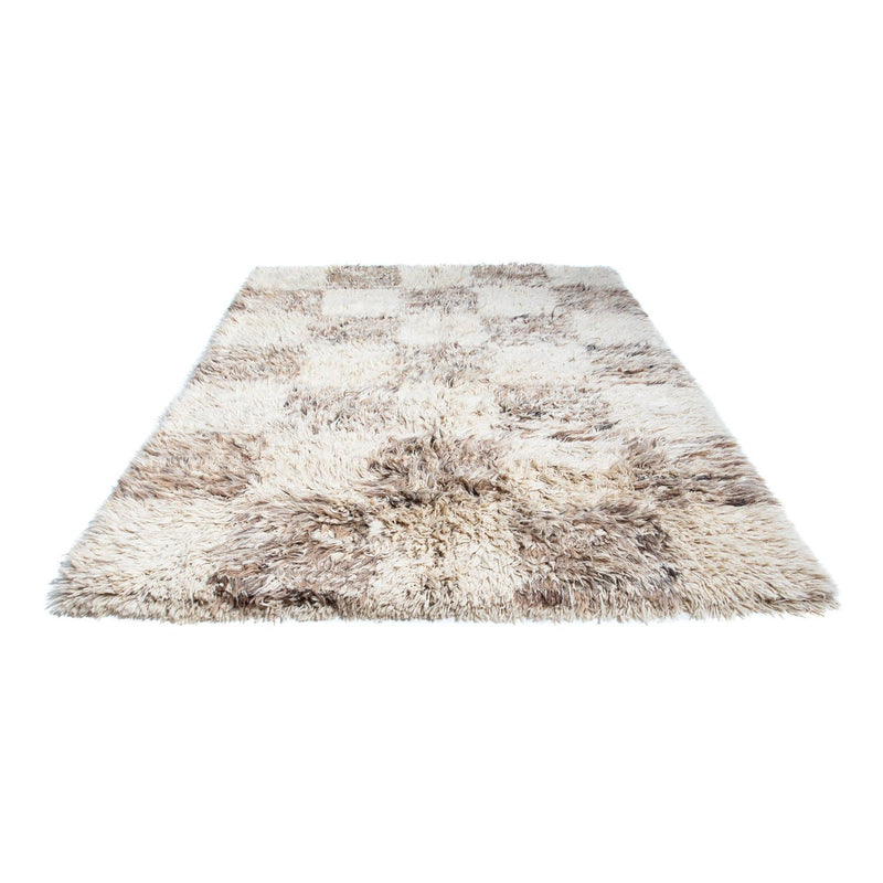 Hoogpolig tapijt - 252 x 172 cm - beige