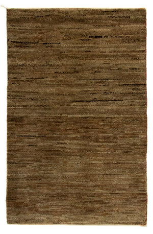 Gabbeh tapijt - Indus - 113 x 78 cm - donkerbruin