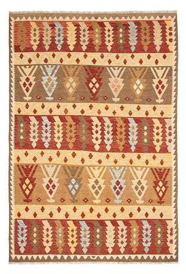 Kelim tapijt - Splash - 294 x 199 cm - veelkleurig