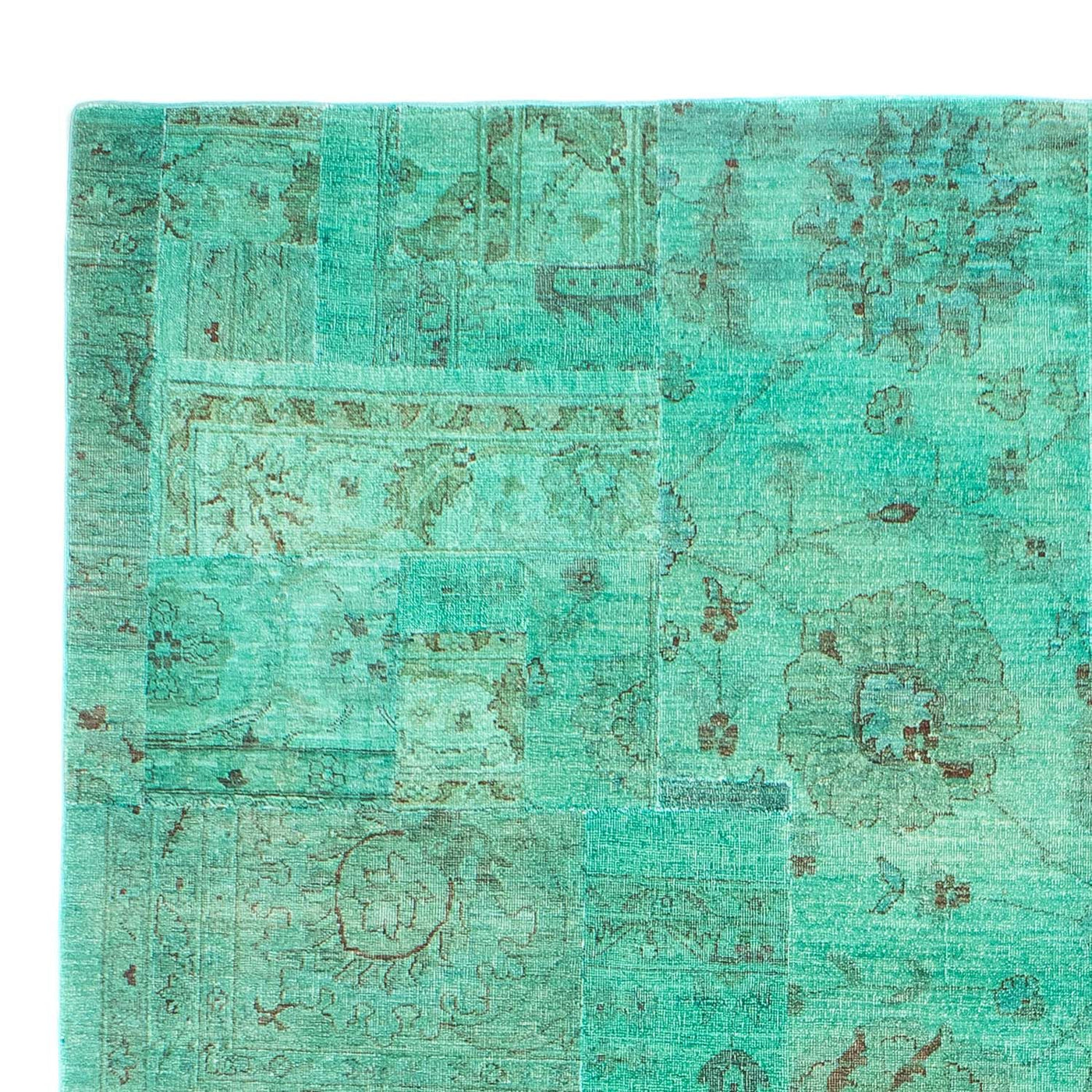 Patchwork tapijt 290x212cm - Perserteppich Wollteppich