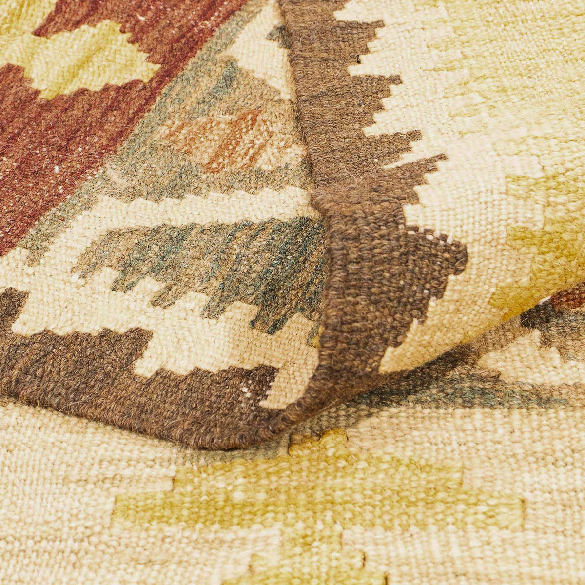 Kelim tapijt - Splash - 294 x 203 cm - veelkleurig