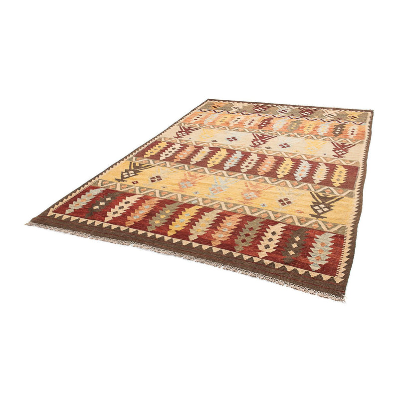 Kelim tapijt - Splash - 294 x 203 cm - veelkleurig