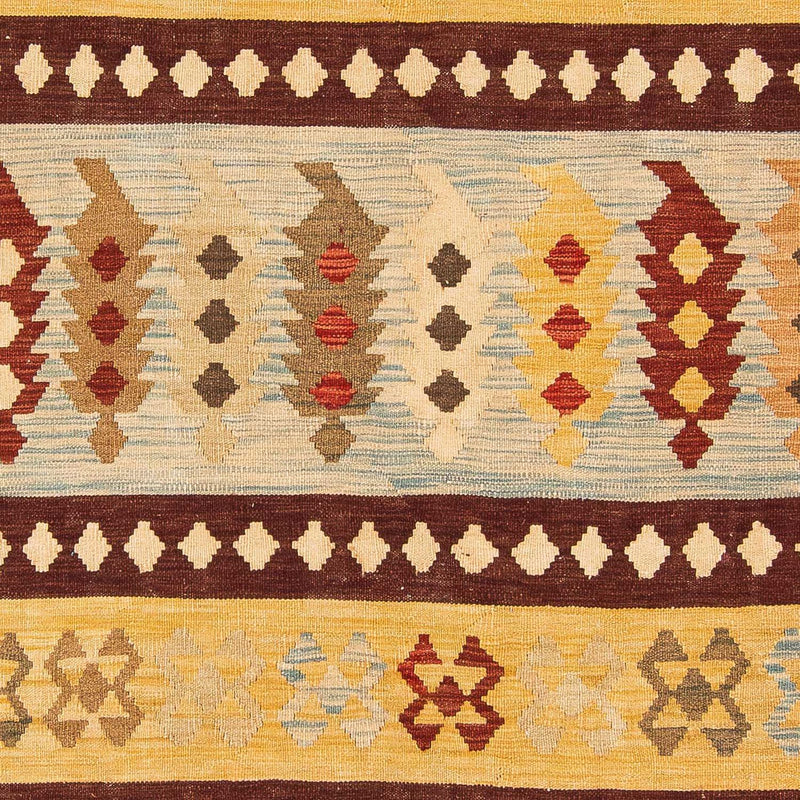 Kelim tapijt - Splash - 296 x 197 cm - veelkleurig