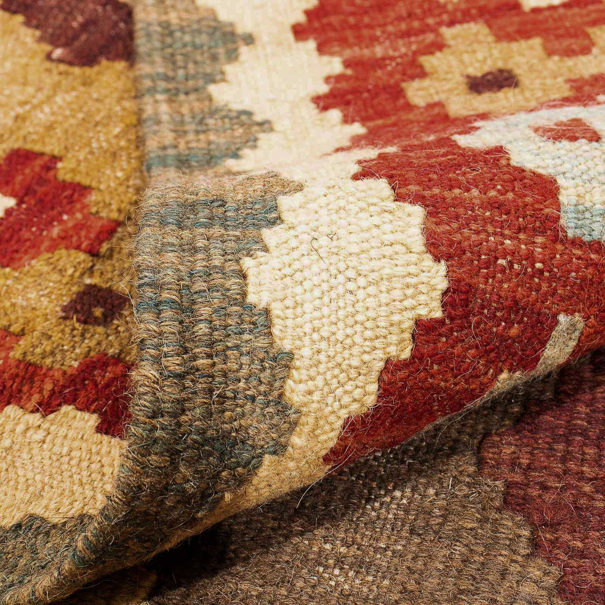 Kelim tapijt - Splash - 298 x 199 cm - veelkleurig